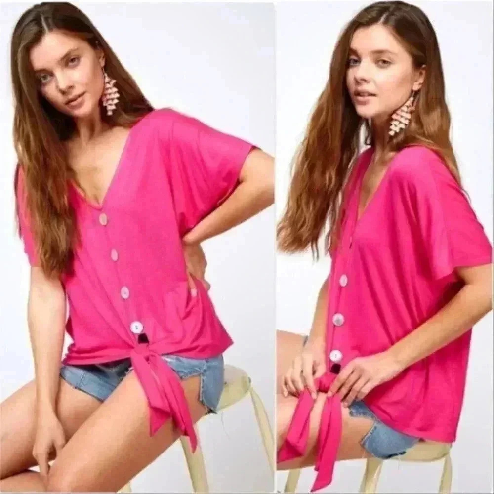 CASUAL PINK TOP